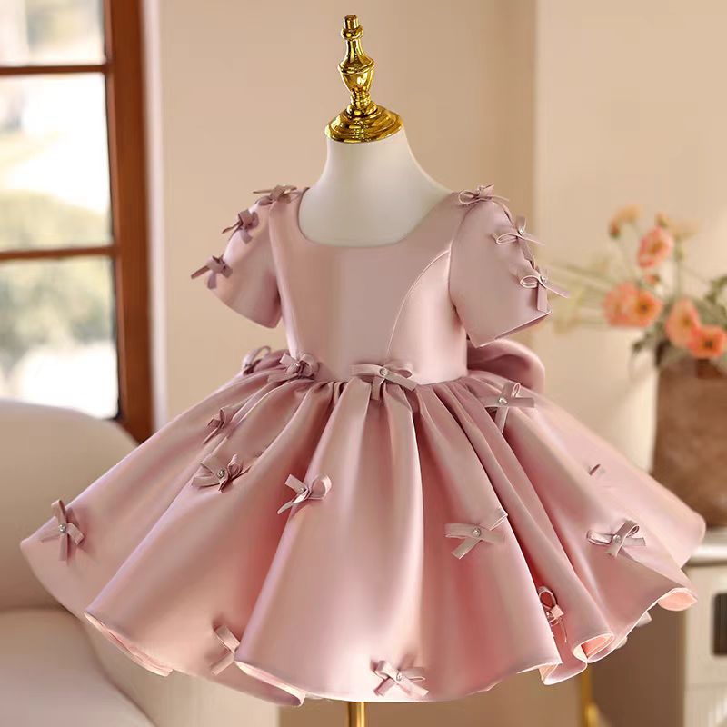 질 위시 J720 핑크 플라워 걸 드레스, 리본 새틴  - Toddler Girl Tulle Party Dress 리뷰 및 가격