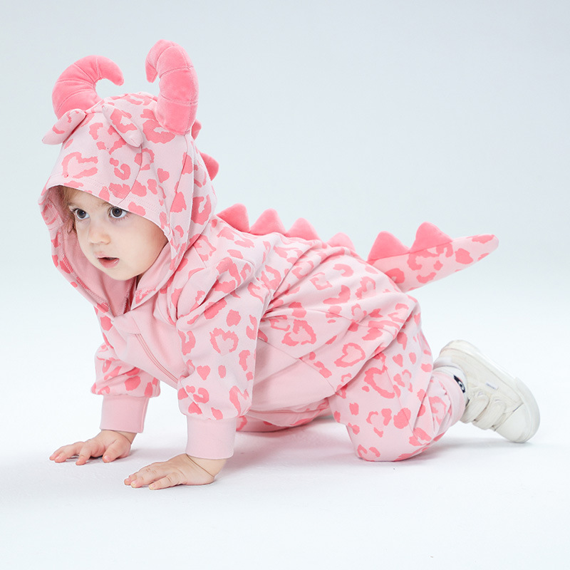 봄 Kigurumis 아기 소녀 귀여운 옷 코스프레 키 - Cotton Baby Onesies Zipper 리뷰 및 가격