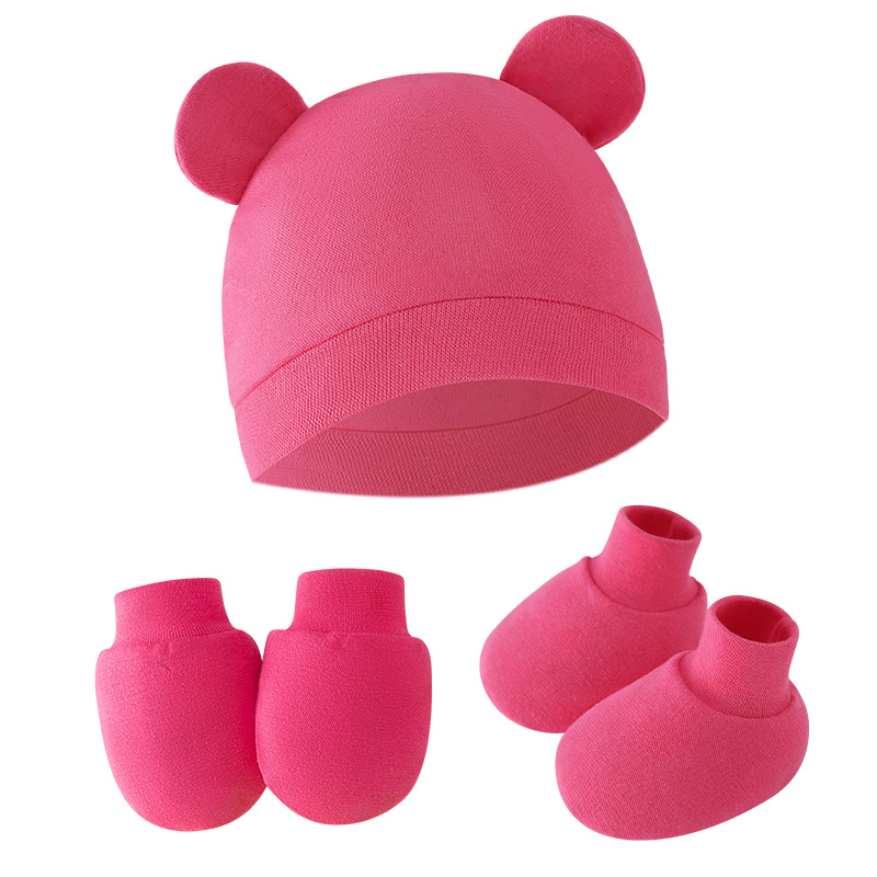 귀여운 아기 모자 신생아 보닛 장갑 양말 세트 비니 모 - Infant Beanie Hat With Ears 리뷰 및 가격