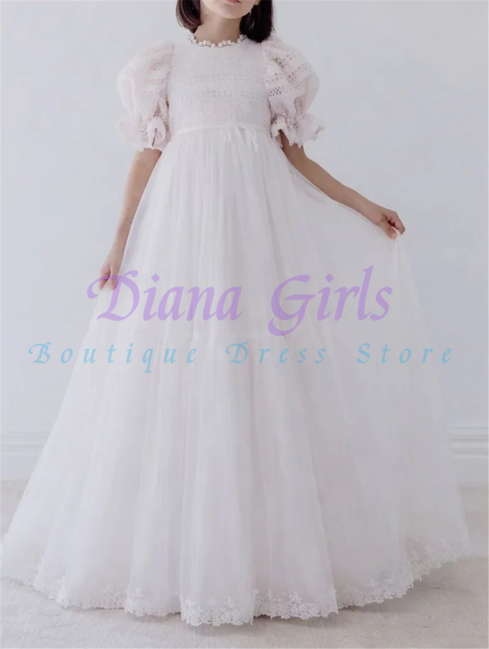 고급스러운 꽃무늬 레이스와 튤 소재의 웨딩, 무도회,  - Toddler Girl Tulle Party Dress 리뷰 및 가격