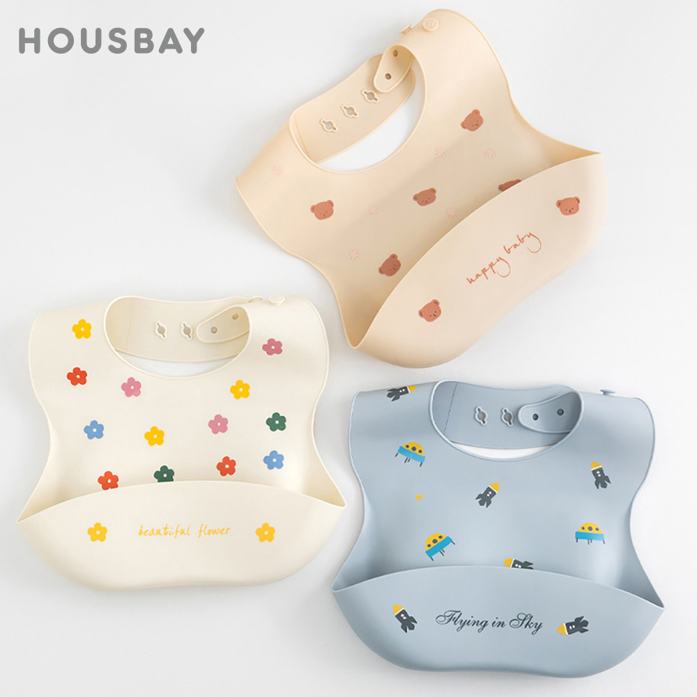 방수 소프트 실리콘 스카프 아기 턱받이, 로켓 프린트, - Waterproof Baby Bibs Silicone 리뷰 및 가격