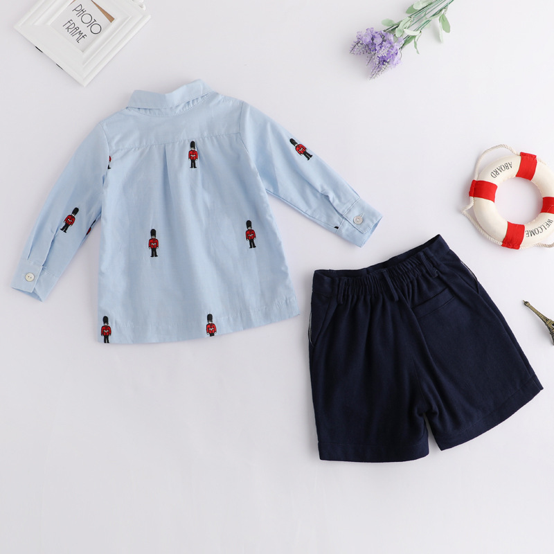 소년 스페인어 복장 아기 옷 유아 위쪽 및 아래쪽 세트 - Baby Boy Suit Set Baptism 리뷰 및 가격